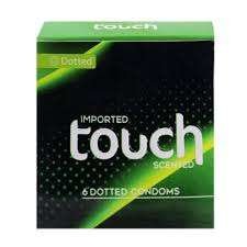 Touch Dotted Condoms 6-Pcs