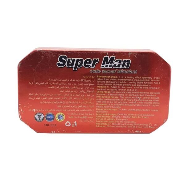 Super Man Sexual tablets